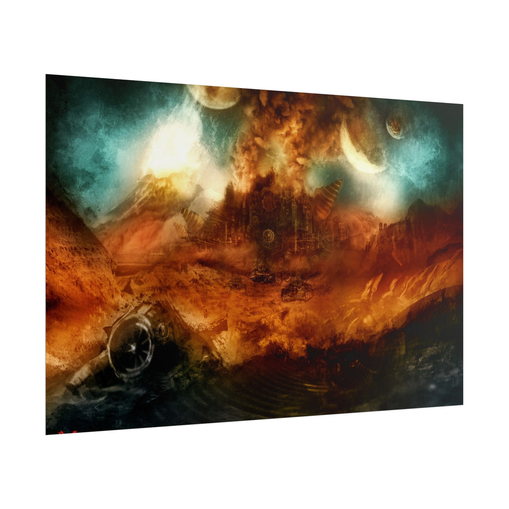 Stone Leviathan Land-Behemoths - Posters