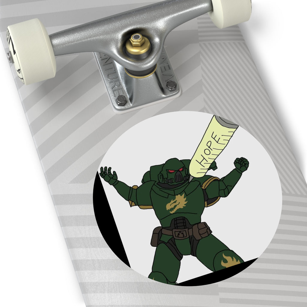 'Hope' Round Vinyl Sticker