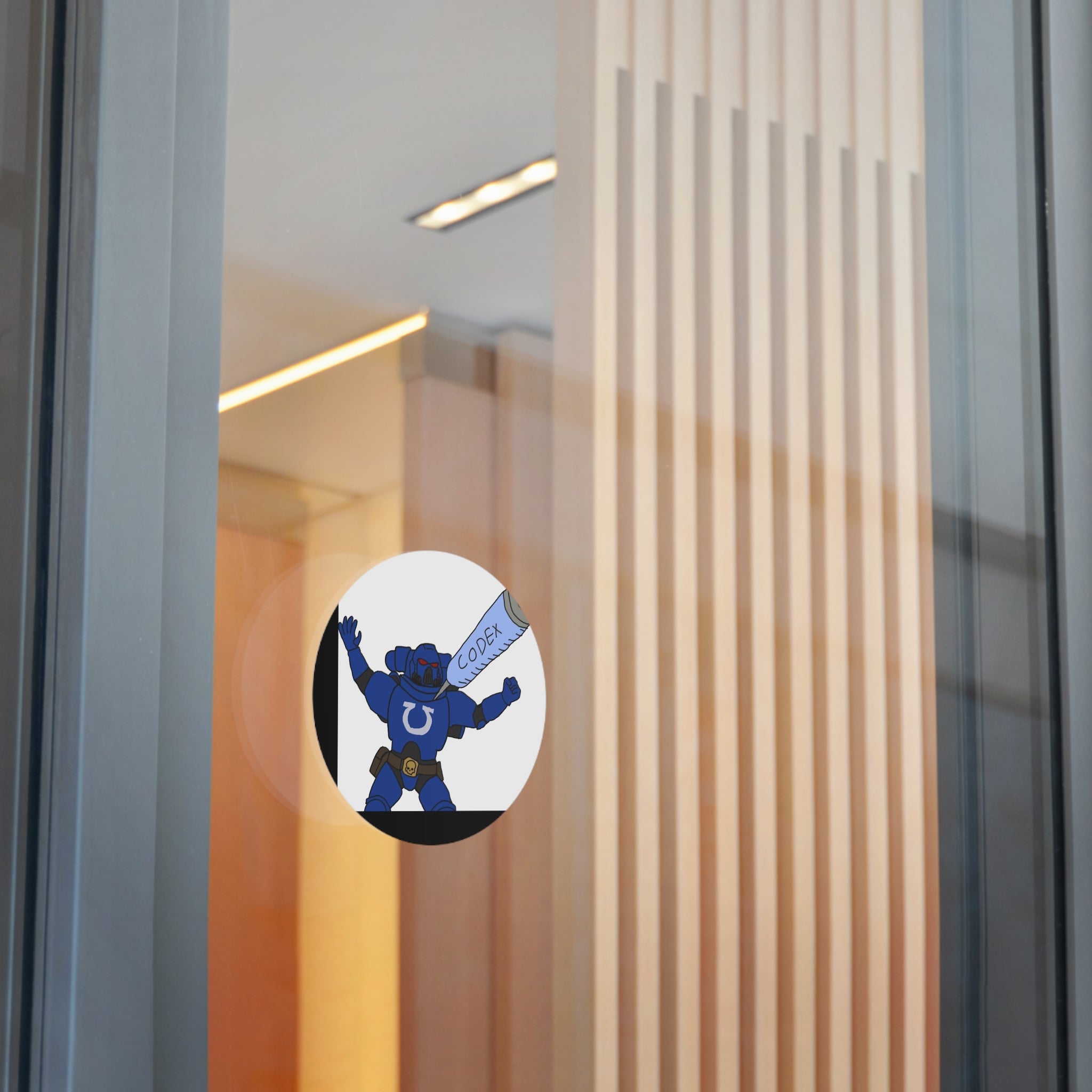 CODEX Round Vinyl Sticker