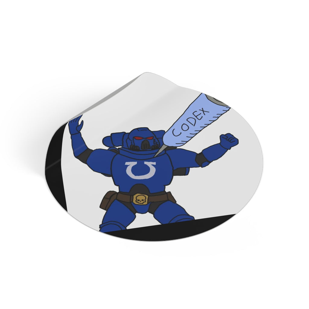 CODEX Round Vinyl Sticker