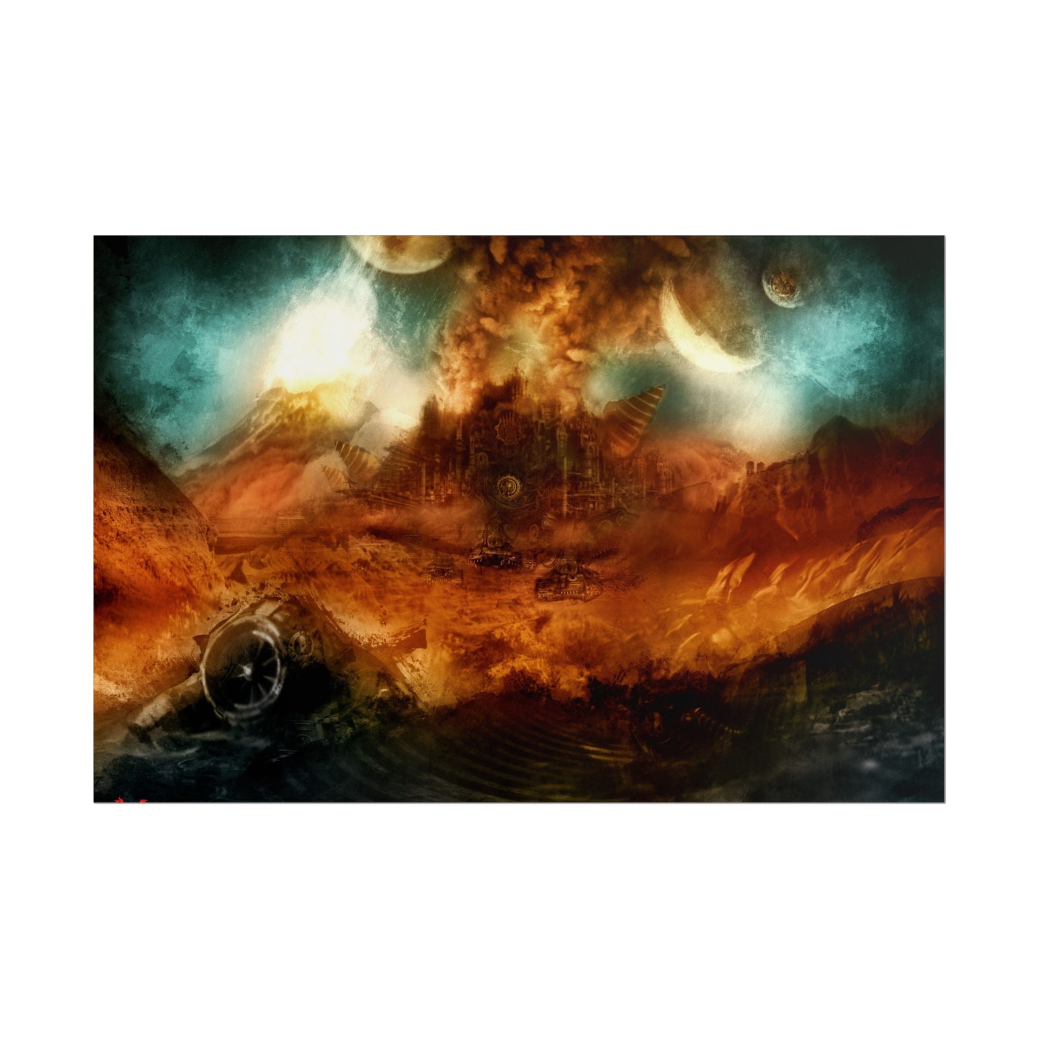 Stone Leviathan Land-Behemoths - Posters