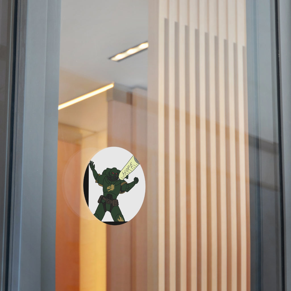 'Hope' Round Vinyl Sticker