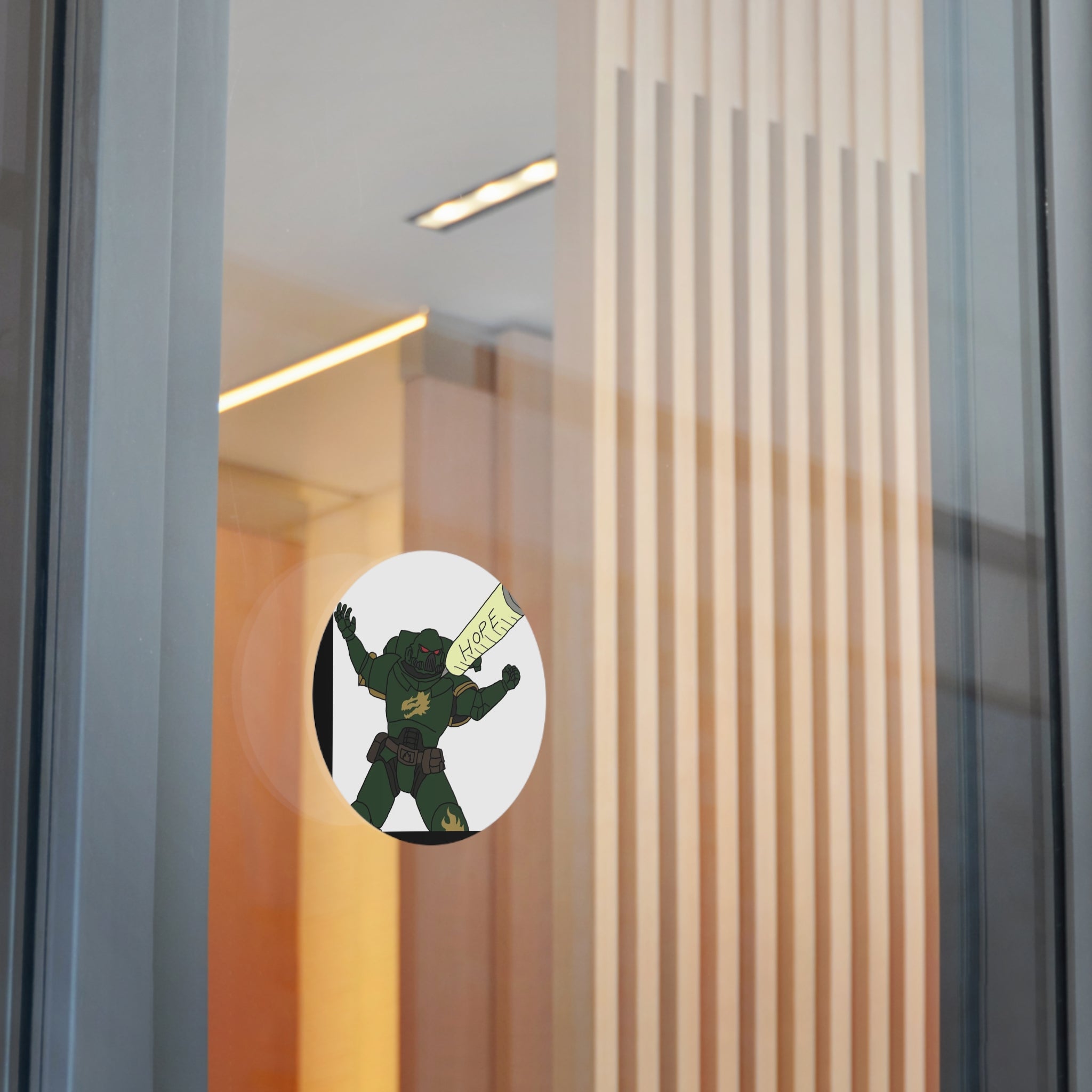 'Hope' Round Vinyl Sticker