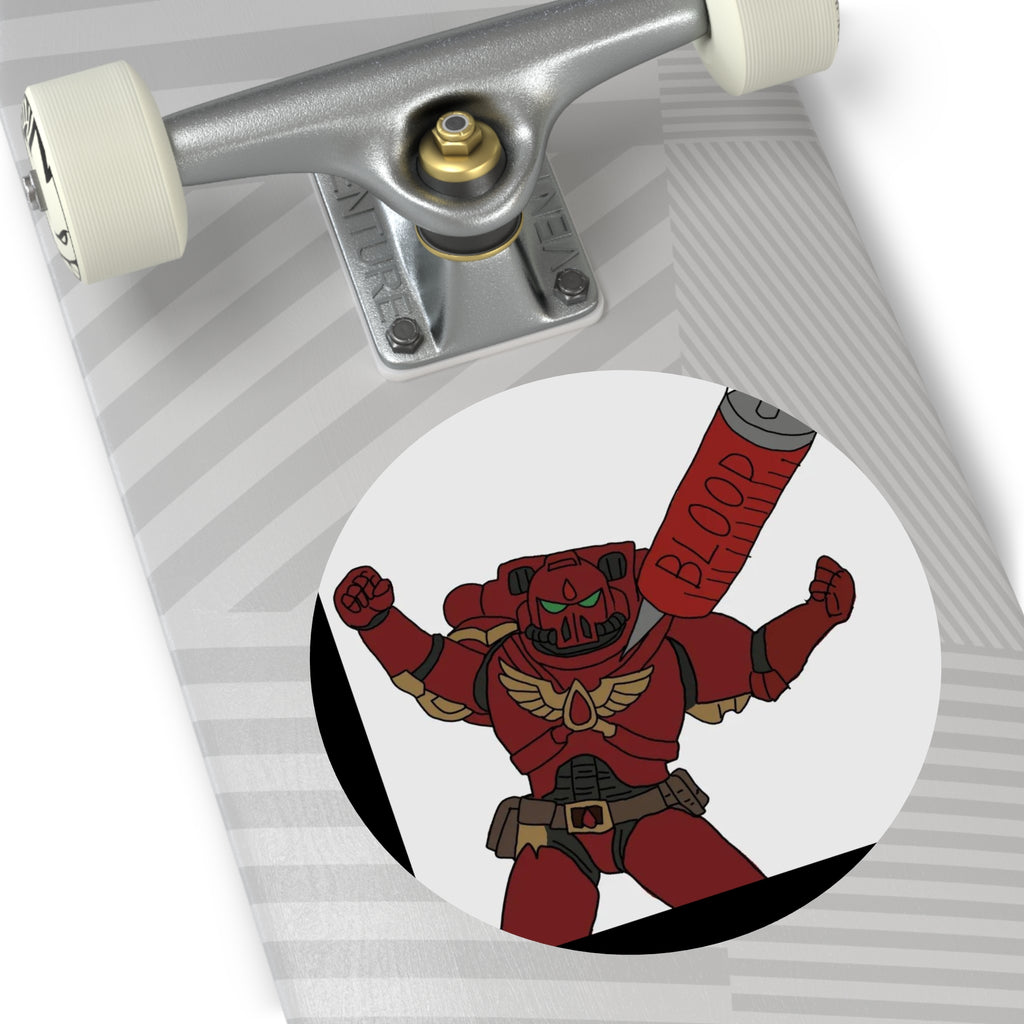 Blood - Round Vinyl Sticker