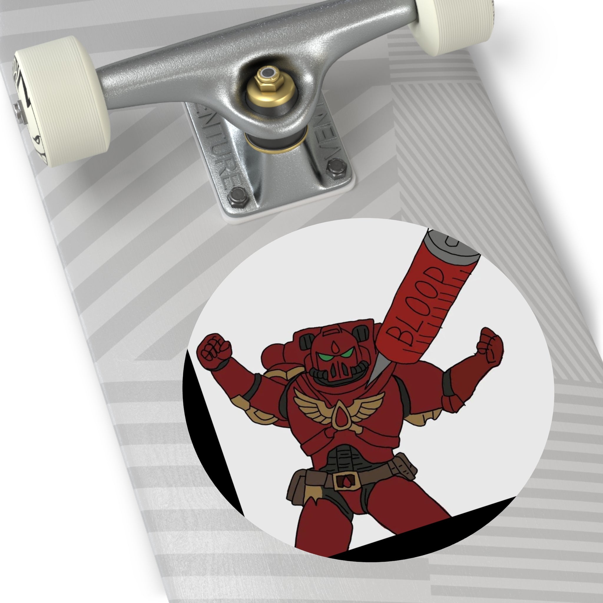 Blood - Round Vinyl Sticker