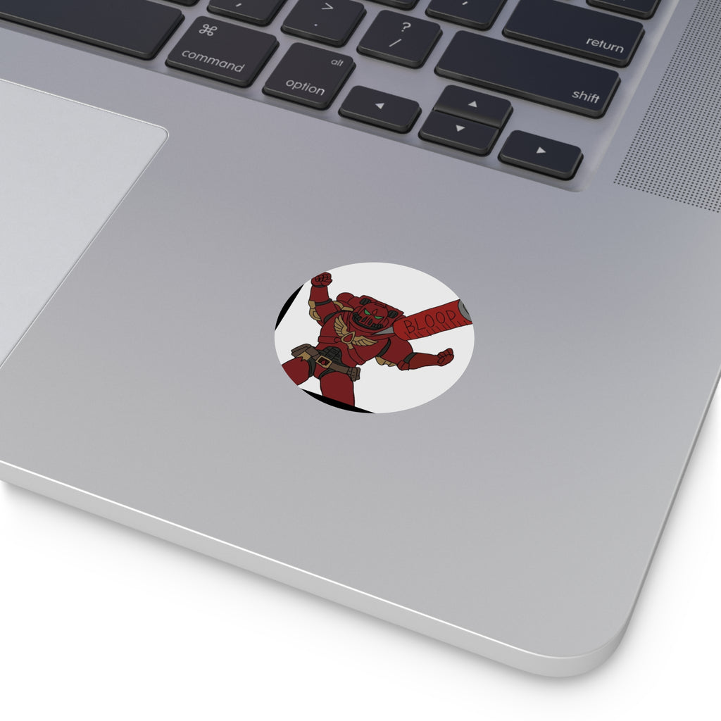 Blood - Round Vinyl Sticker