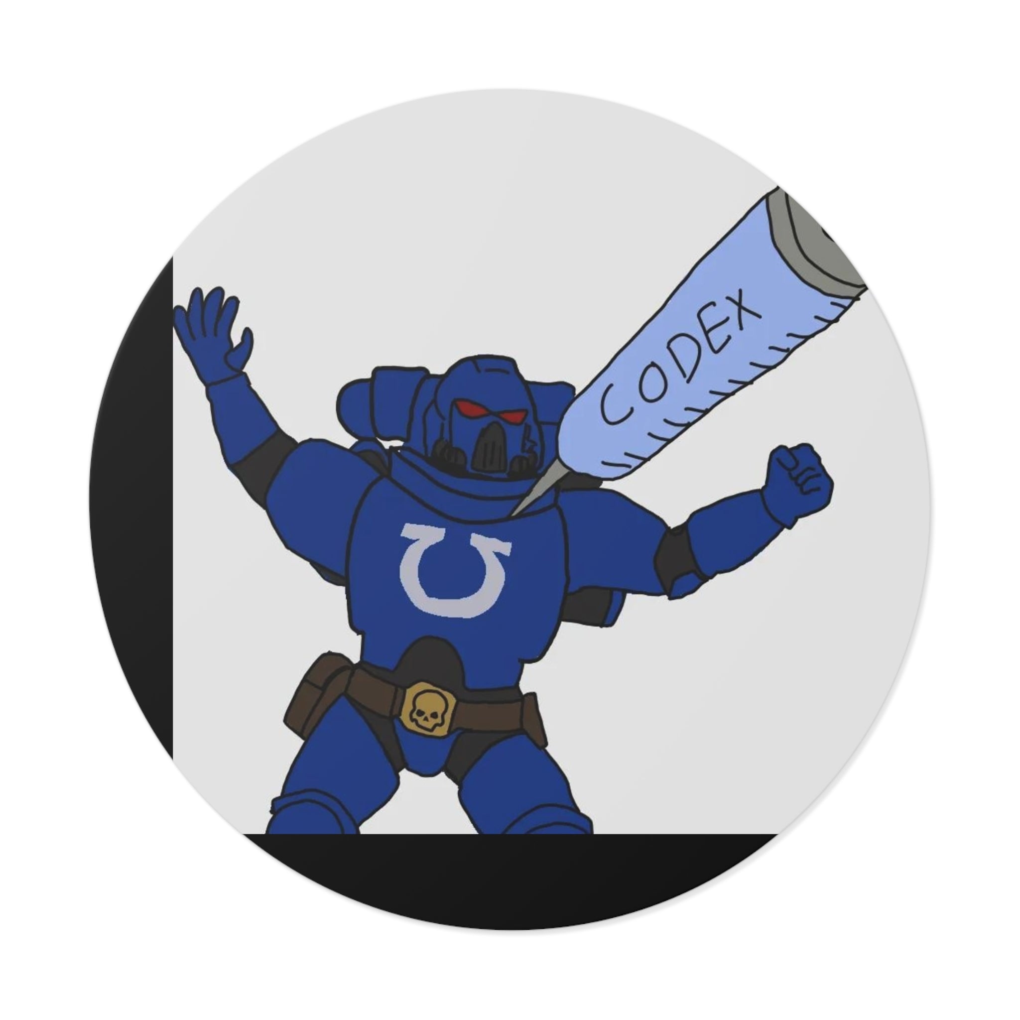 CODEX Round Vinyl Sticker