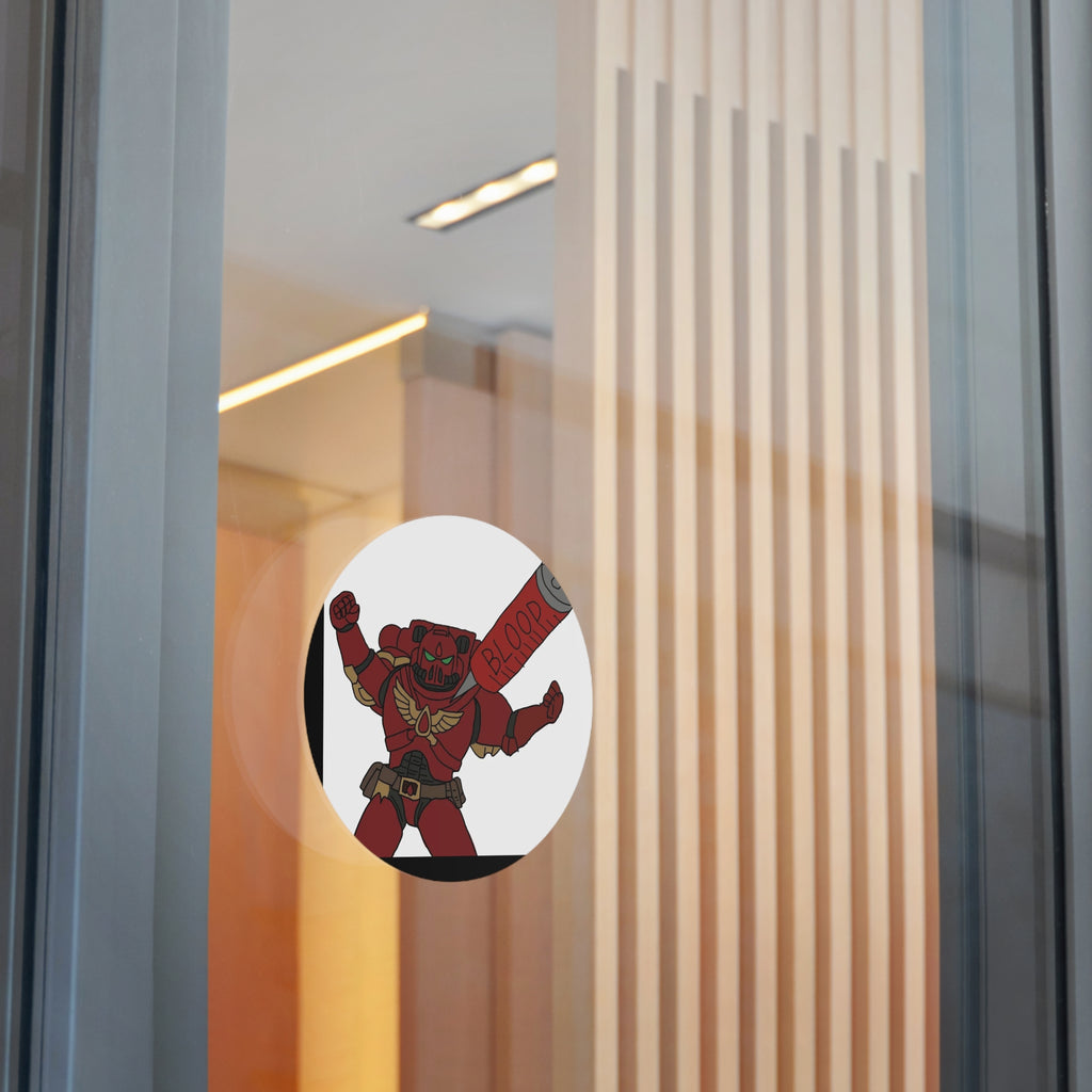 Blood - Round Vinyl Sticker