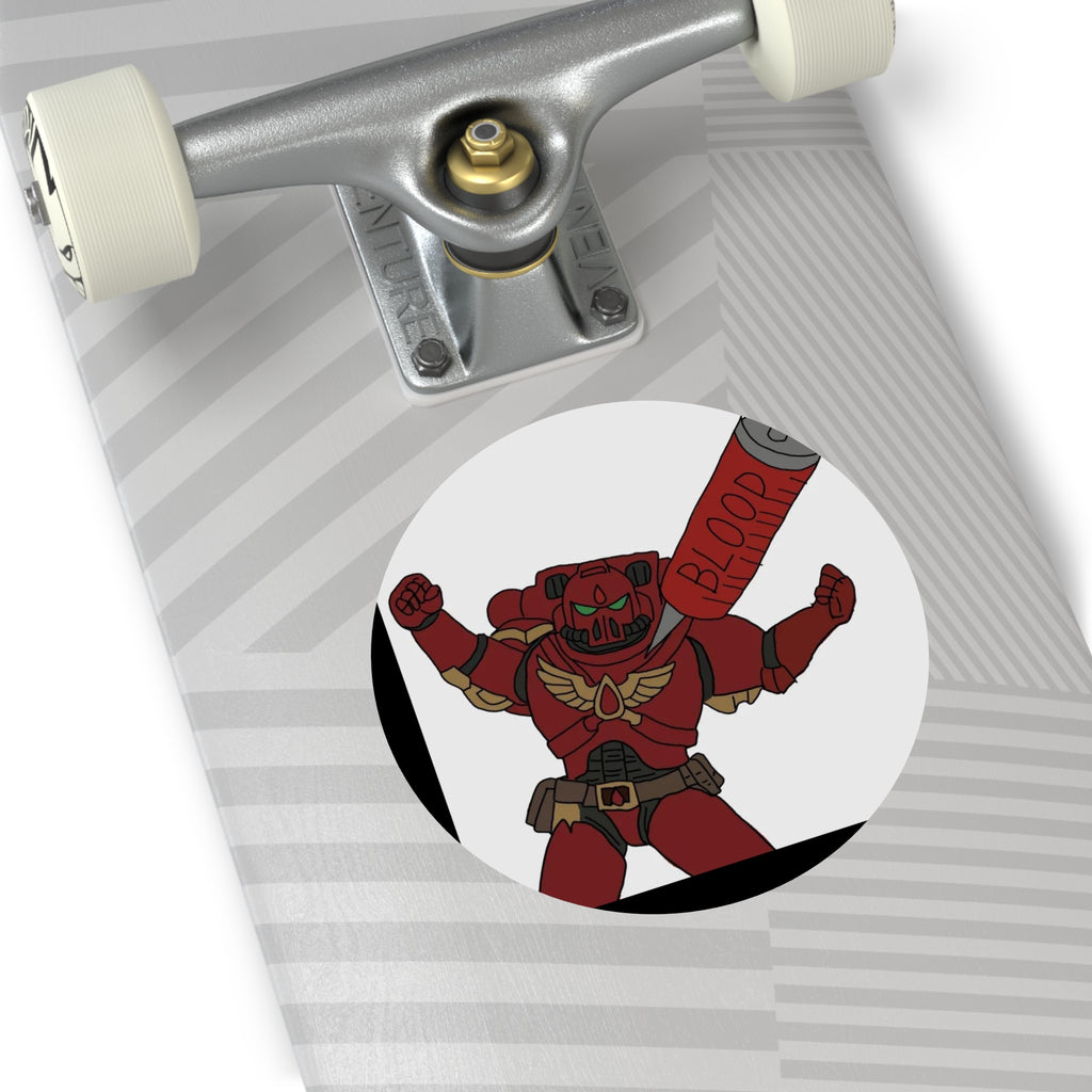 Blood - Round Vinyl Sticker