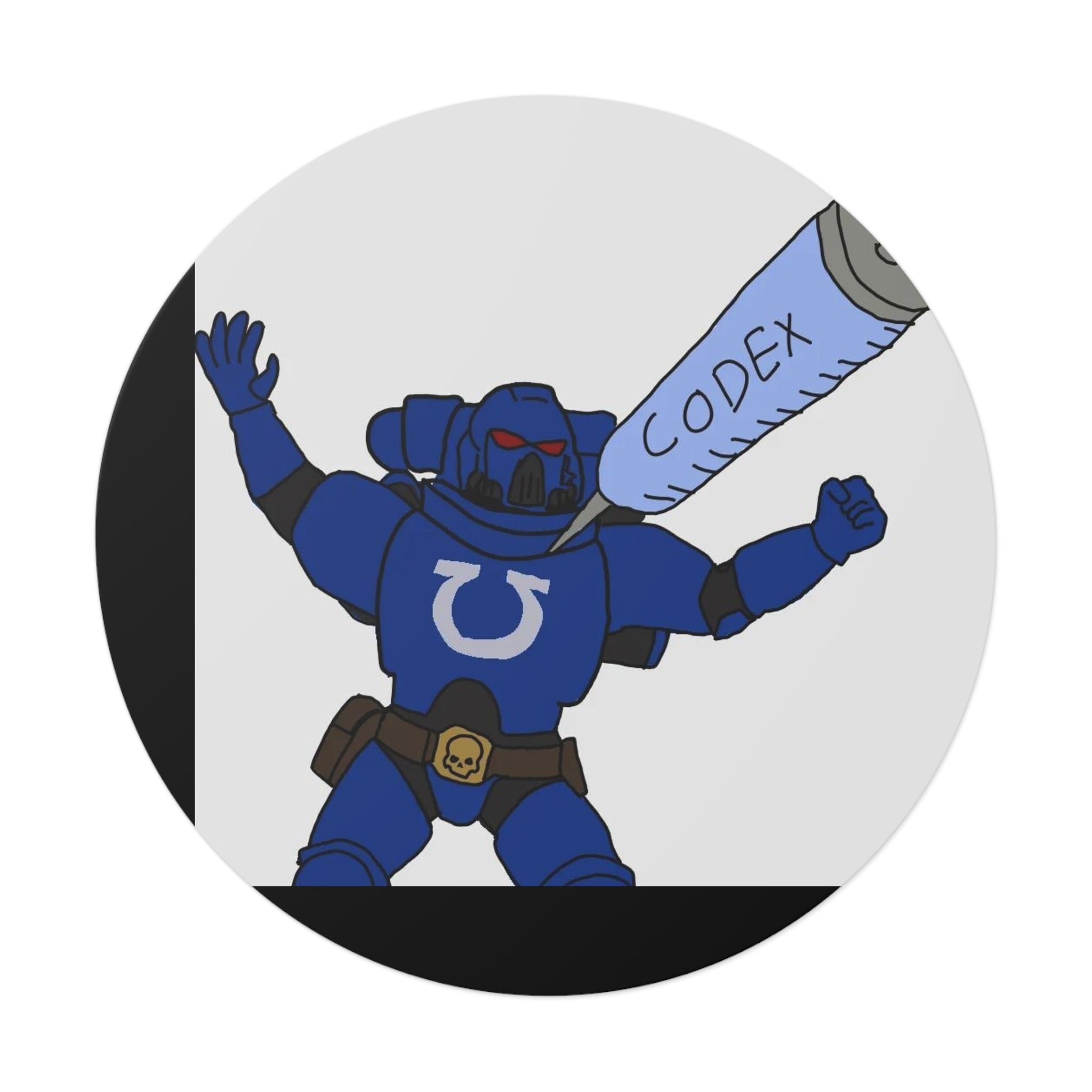 CODEX Round Vinyl Sticker