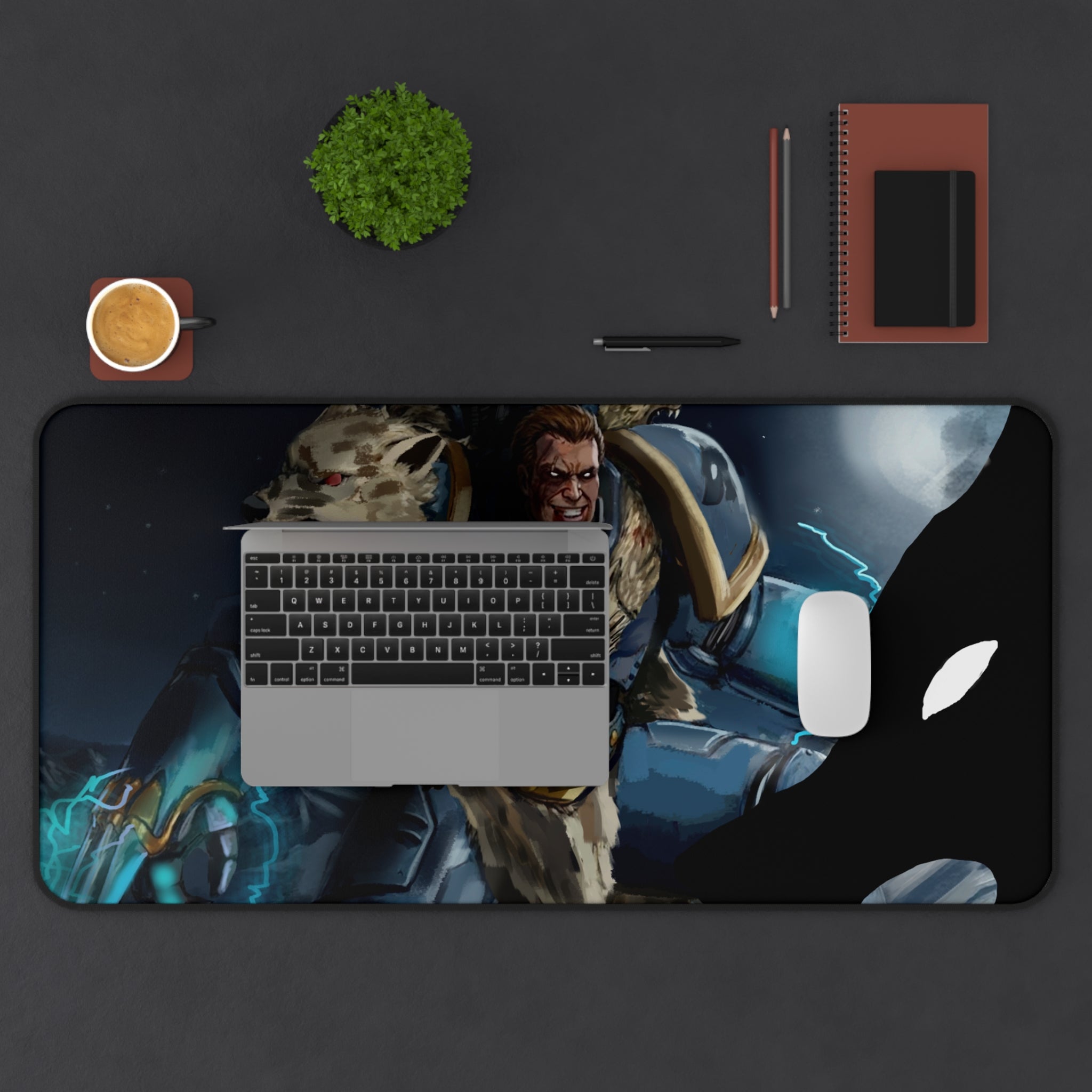 Wolf Lord Dusk — Gaming Mousepad