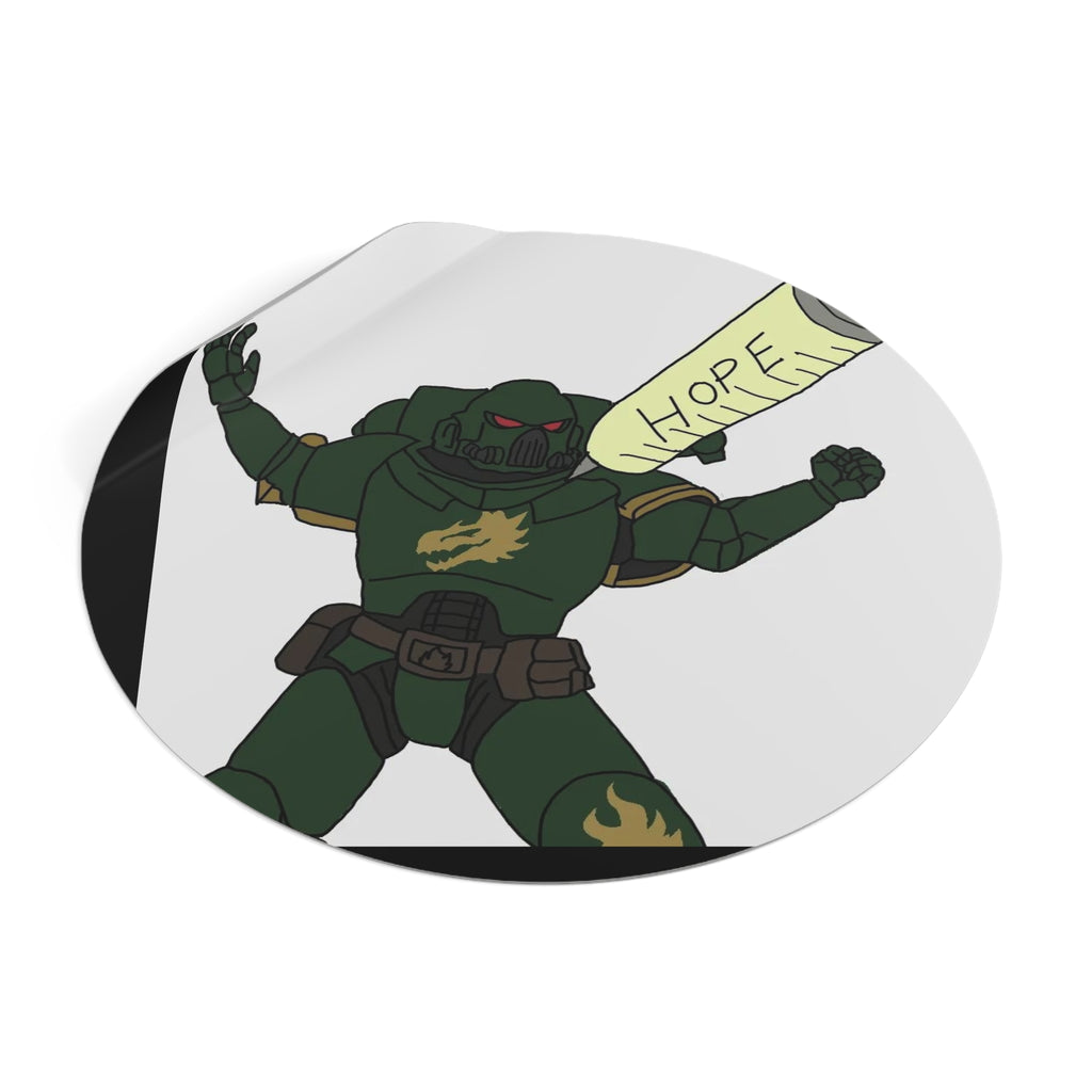 'Hope' Round Vinyl Sticker