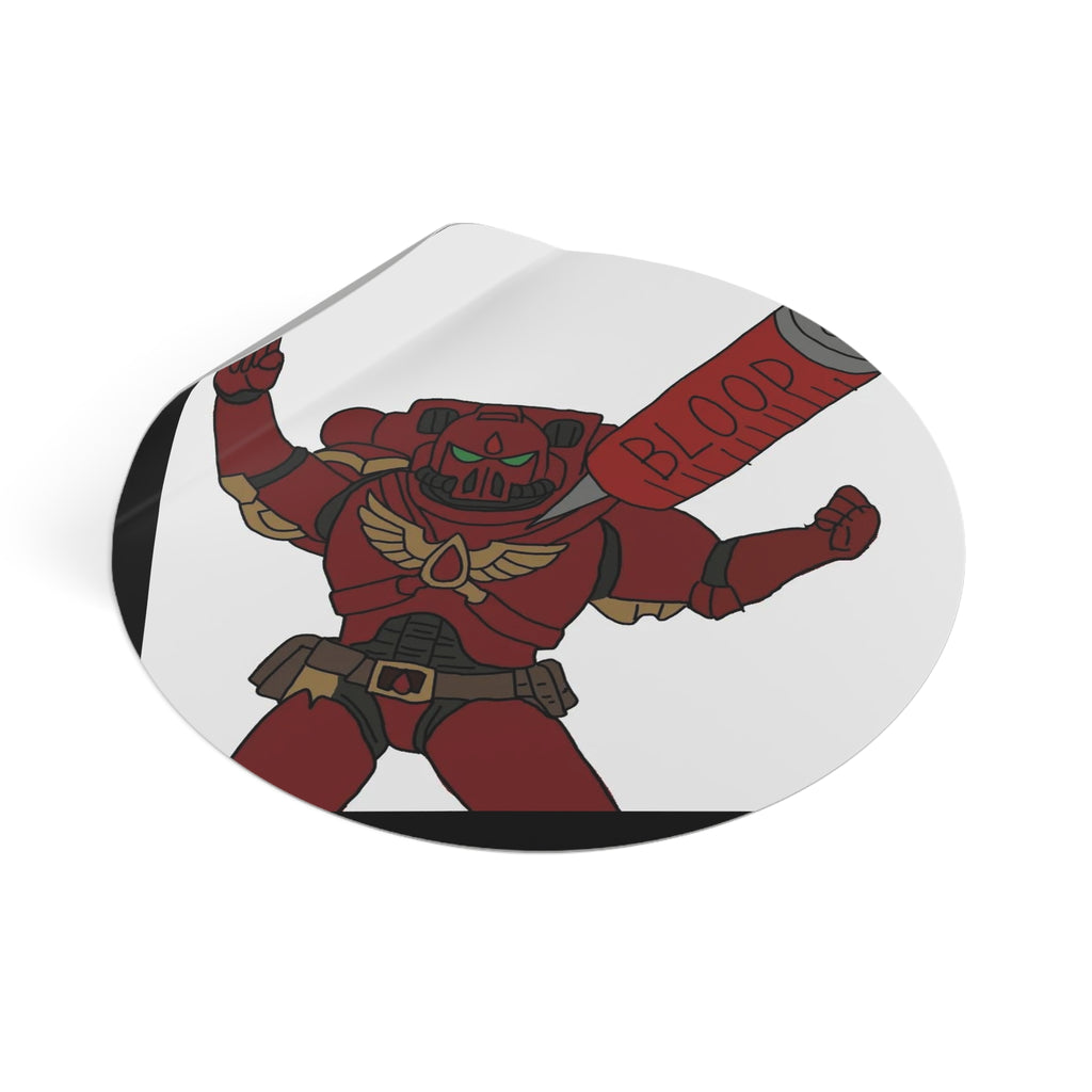 Blood - Round Vinyl Sticker