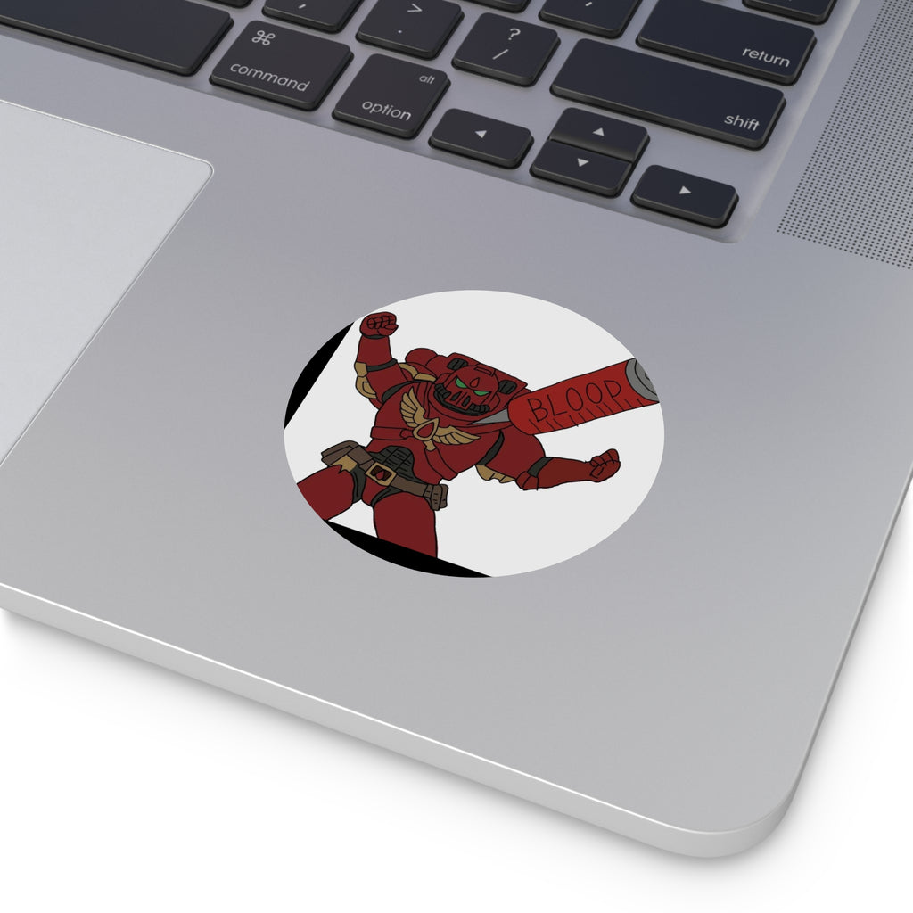 Blood - Round Vinyl Sticker