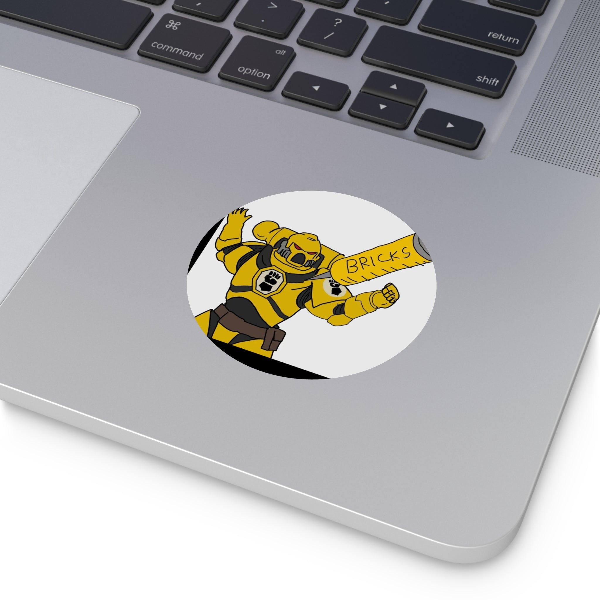 BRICKS MARINE — Vinyl Round Sticker
