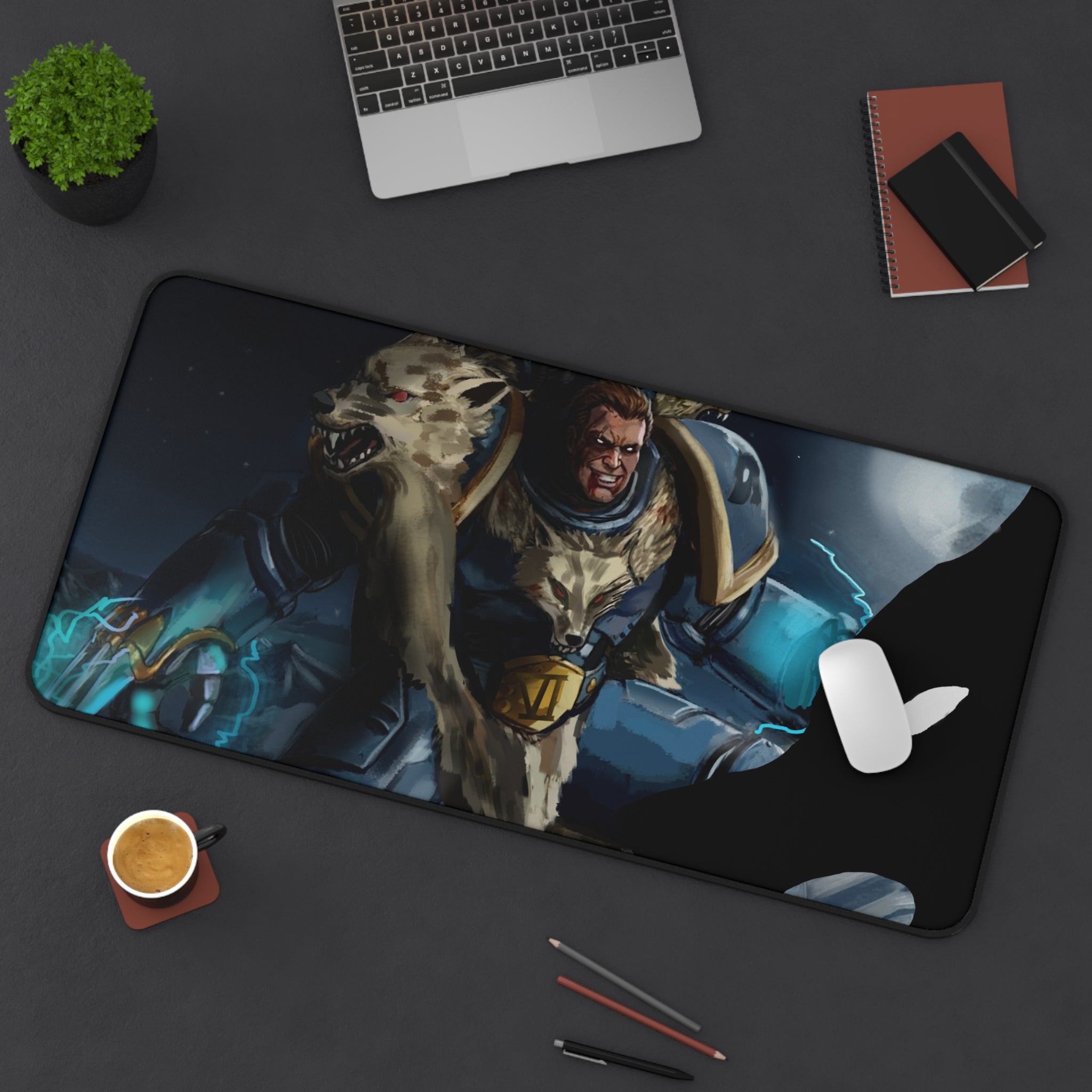 Wolf Lord Dusk — Gaming Mousepad