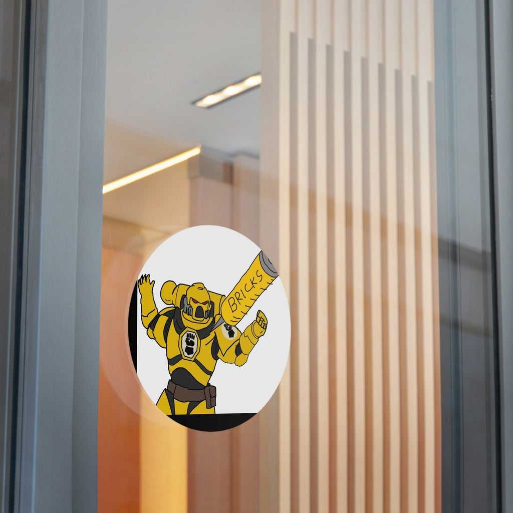 BRICKS MARINE — Vinyl Round Sticker