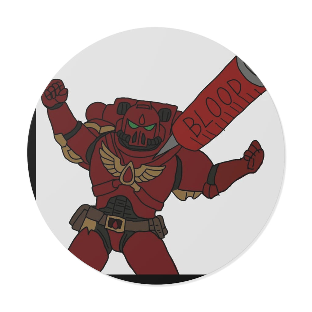 Blood - Round Vinyl Sticker