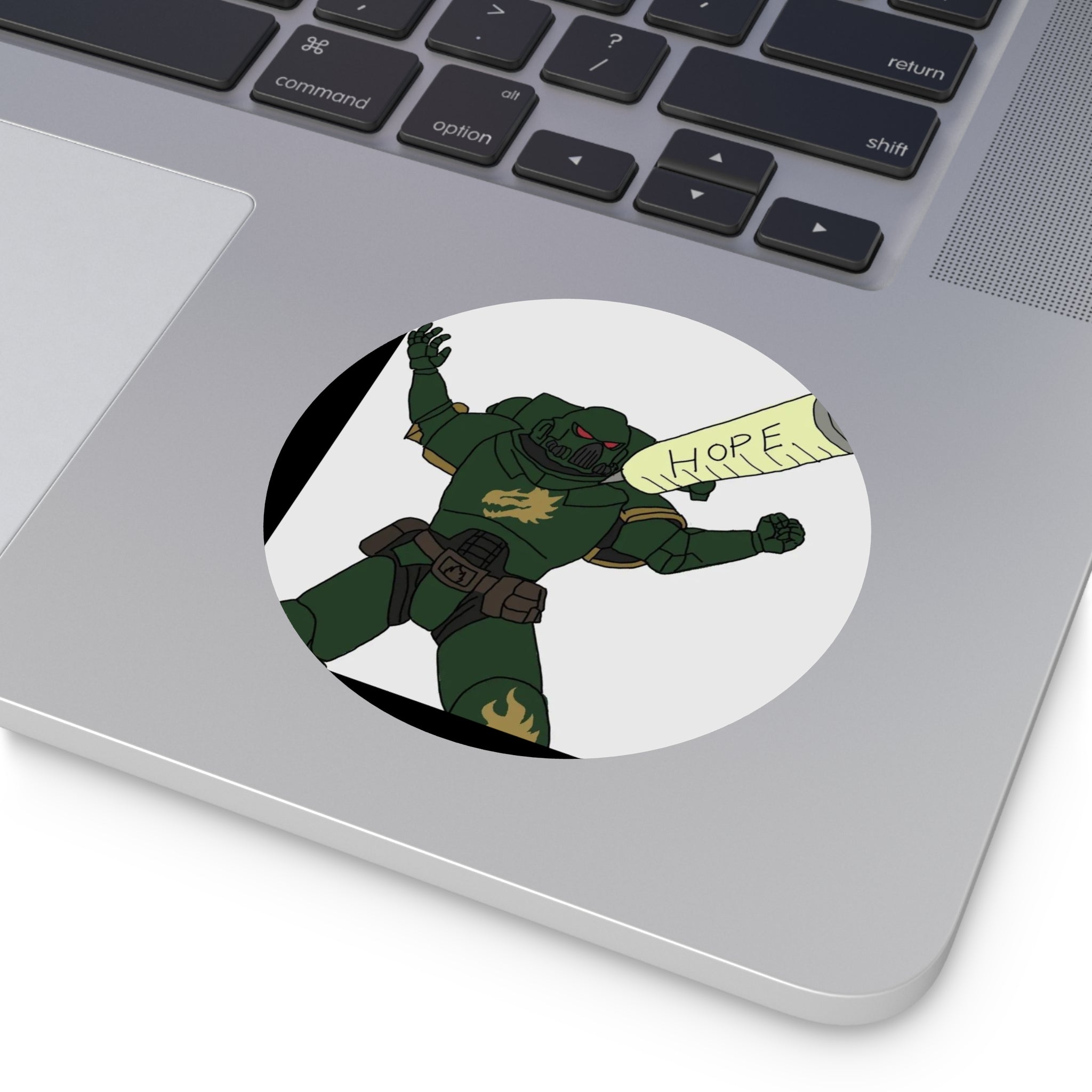 'Hope' Round Vinyl Sticker
