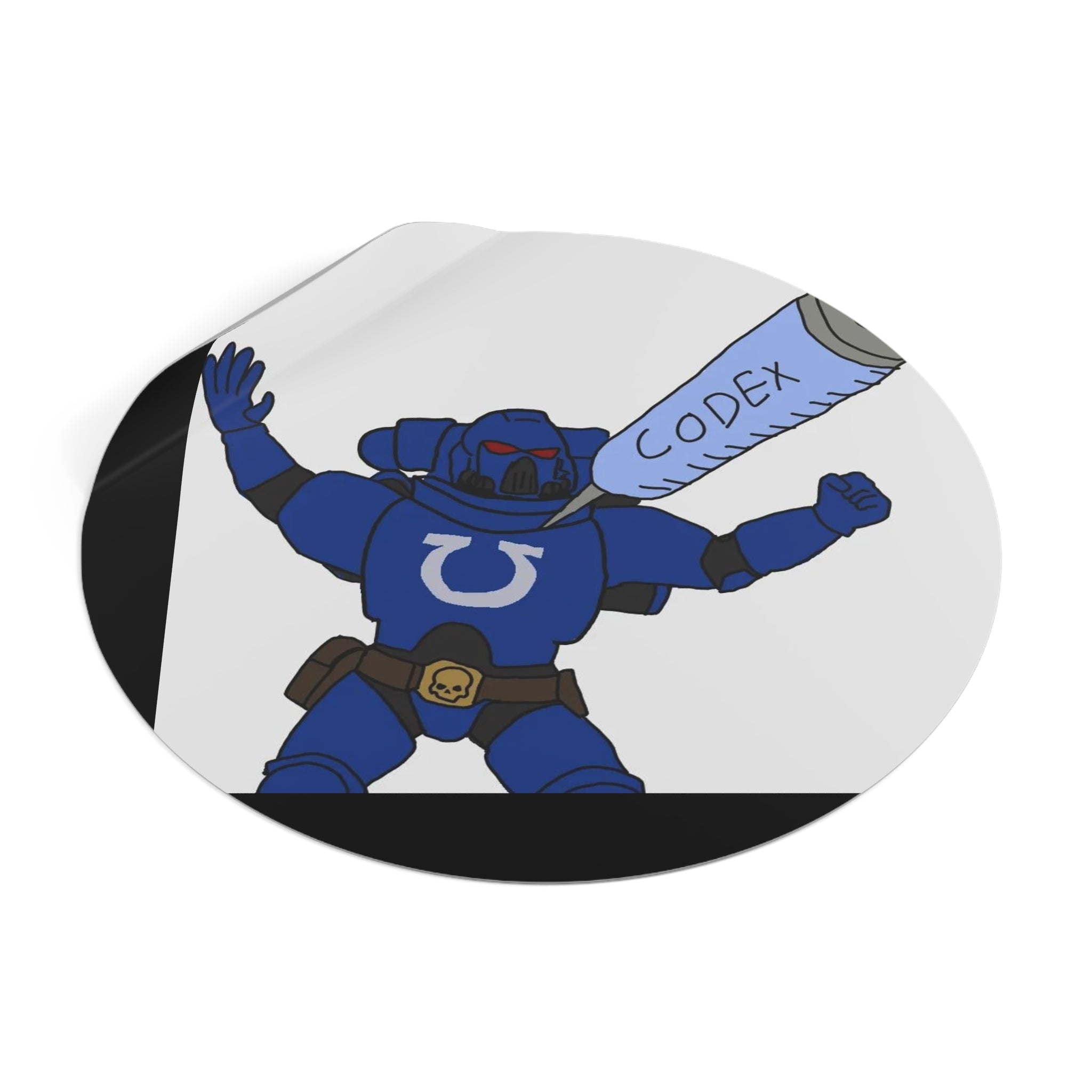 CODEX Round Vinyl Sticker