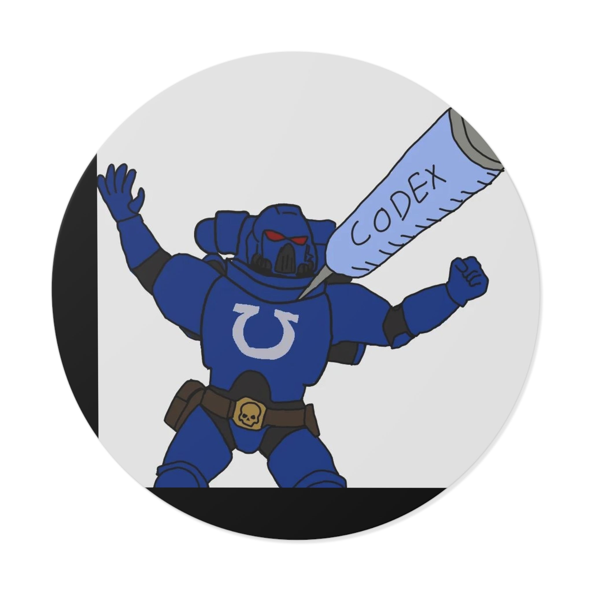 CODEX Round Vinyl Sticker