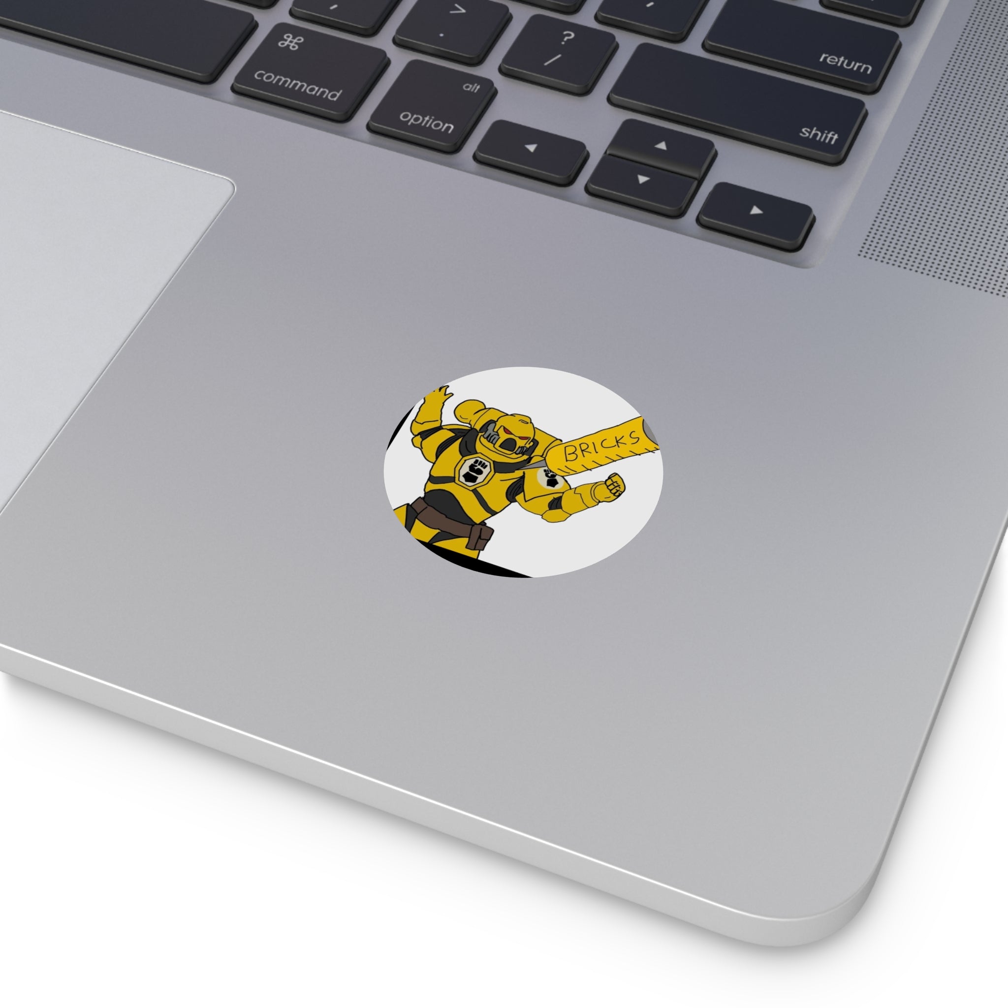 BRICKS MARINE — Vinyl Round Sticker