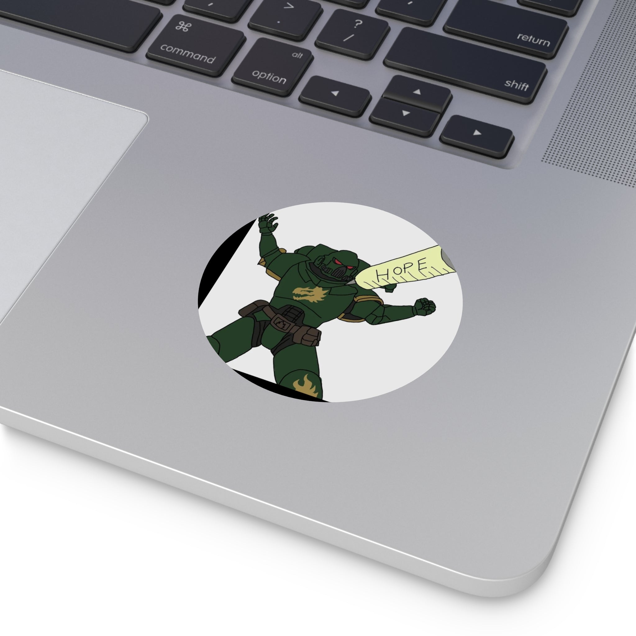 'Hope' Round Vinyl Sticker