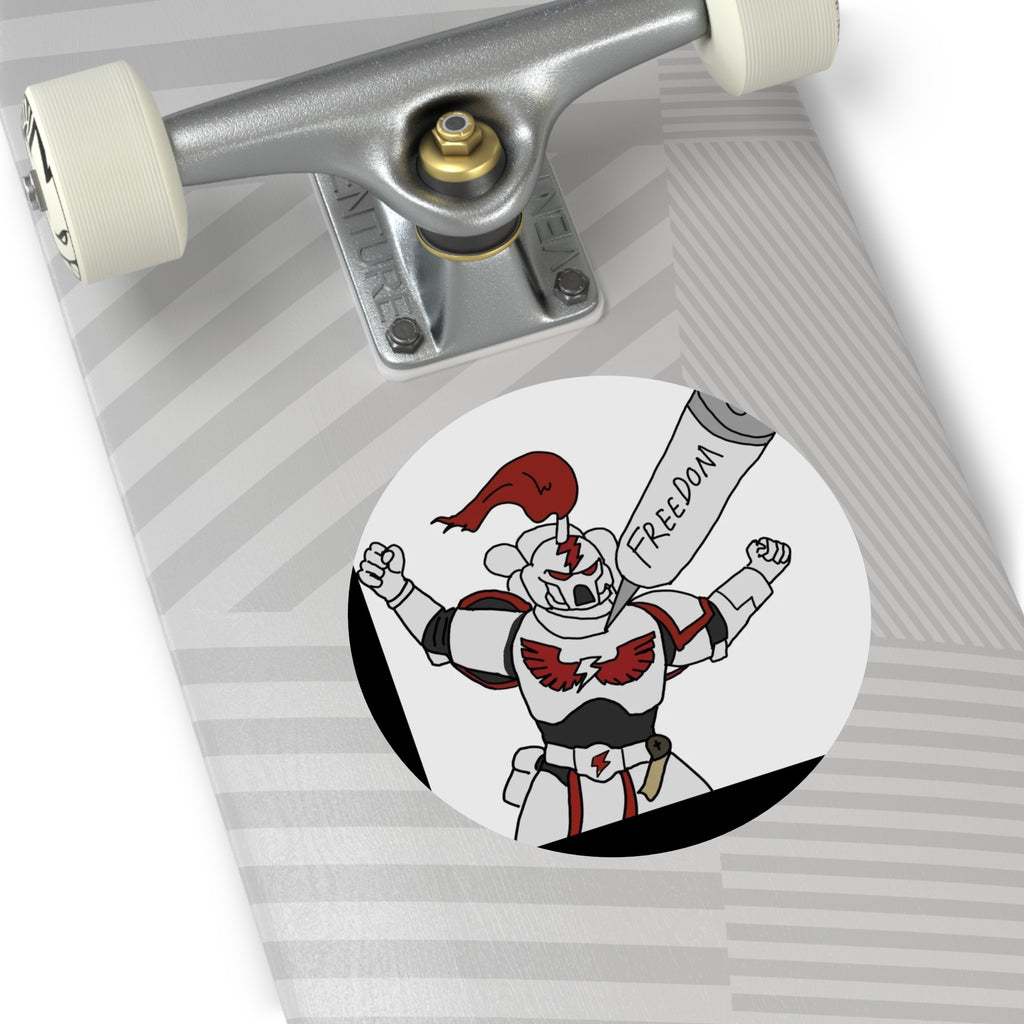 Freedom - Round Vinyl Sticker