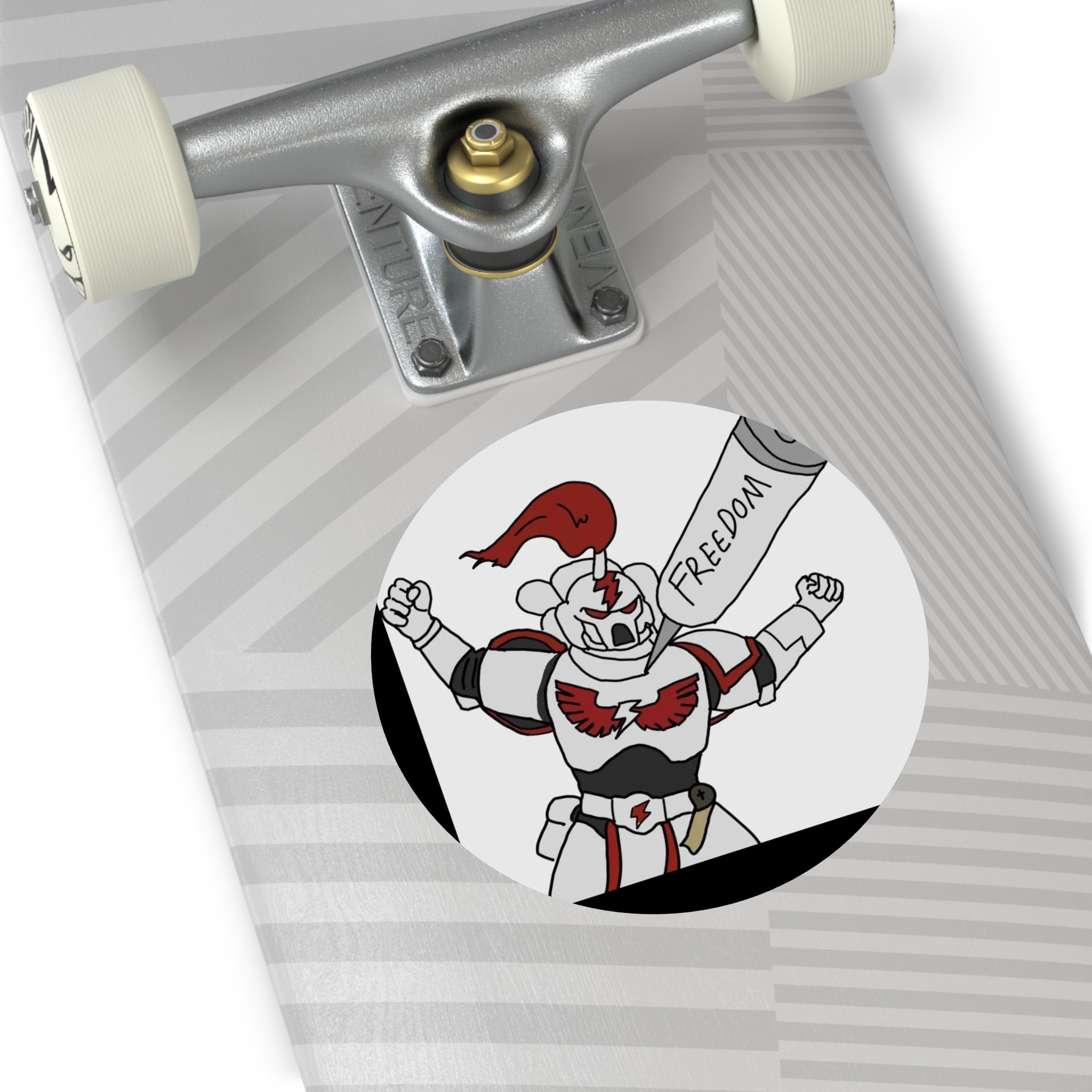 Freedom - Round Vinyl Sticker