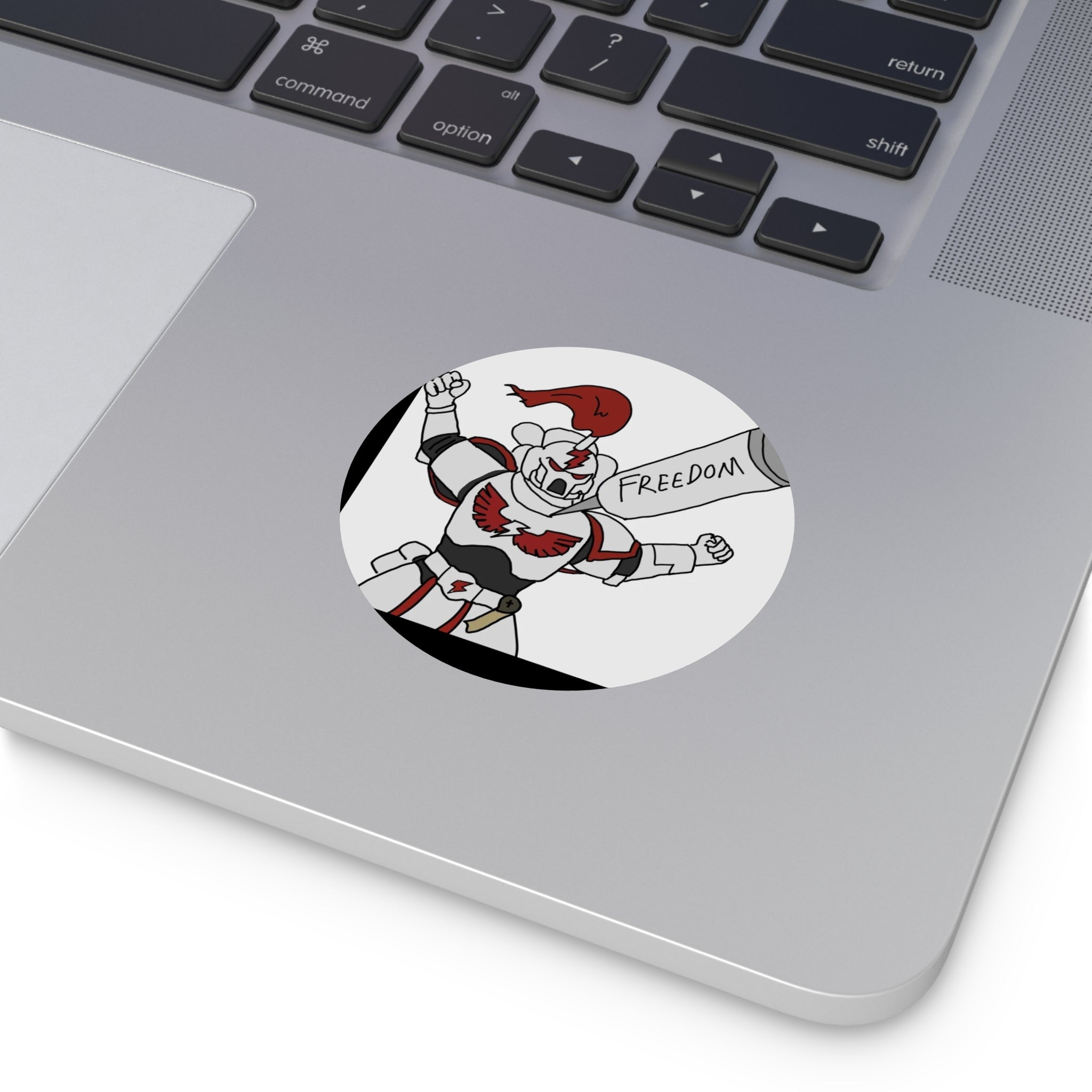 Freedom - Round Vinyl Sticker