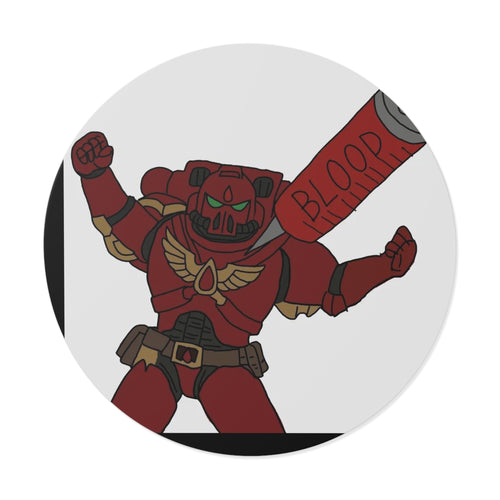 Blood - Round Vinyl Sticker