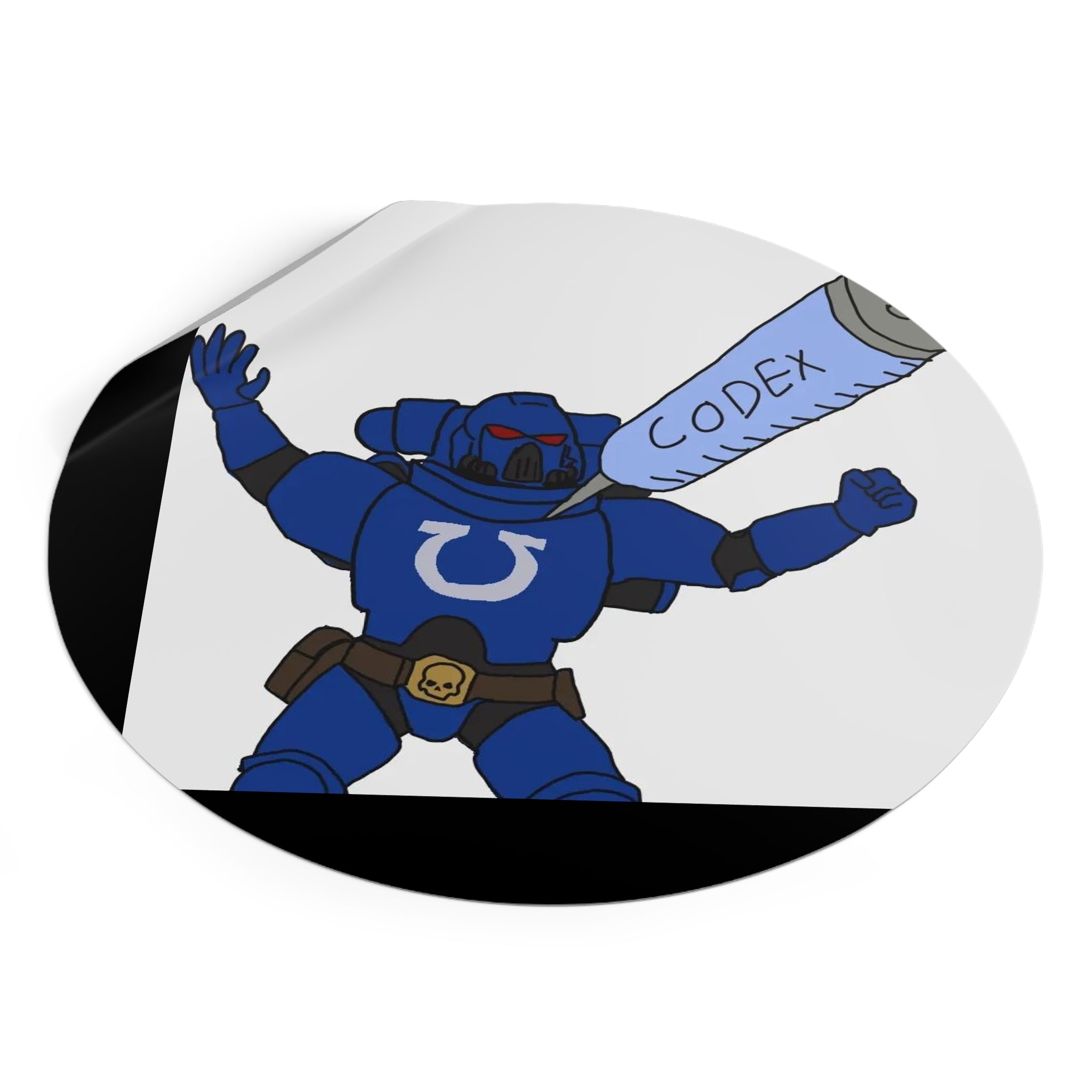 CODEX Round Vinyl Sticker