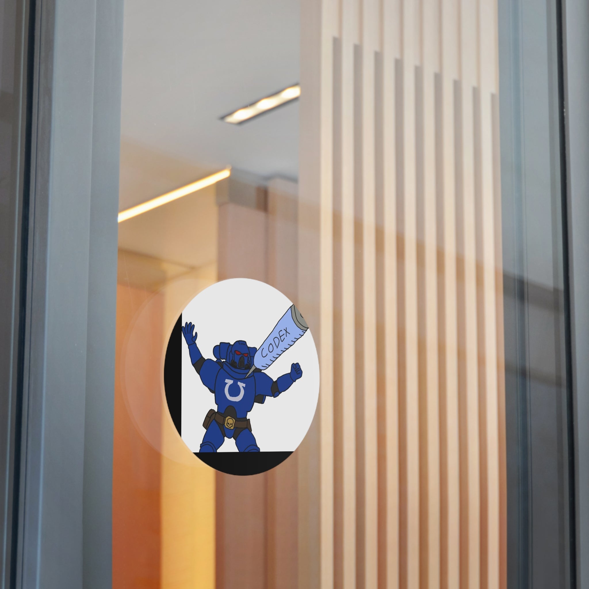 CODEX Round Vinyl Sticker
