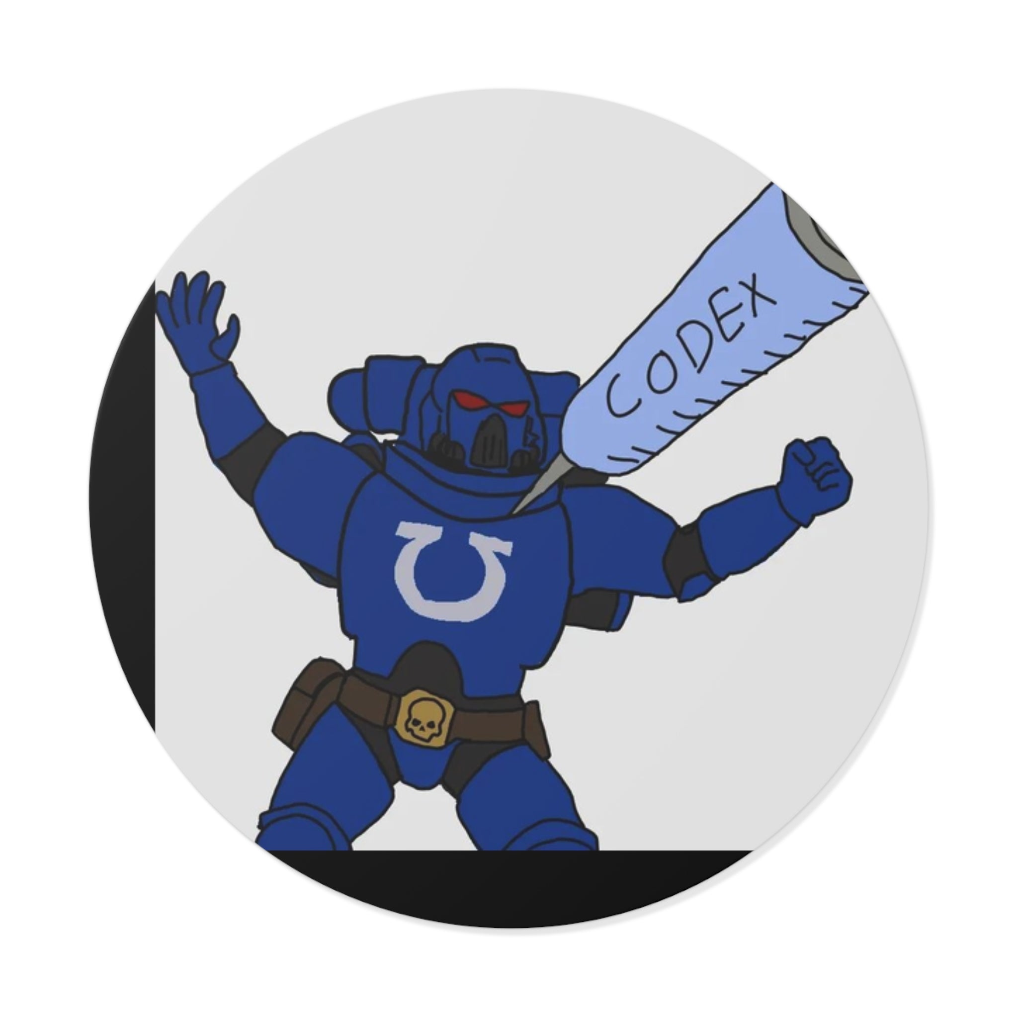 CODEX Round Vinyl Sticker