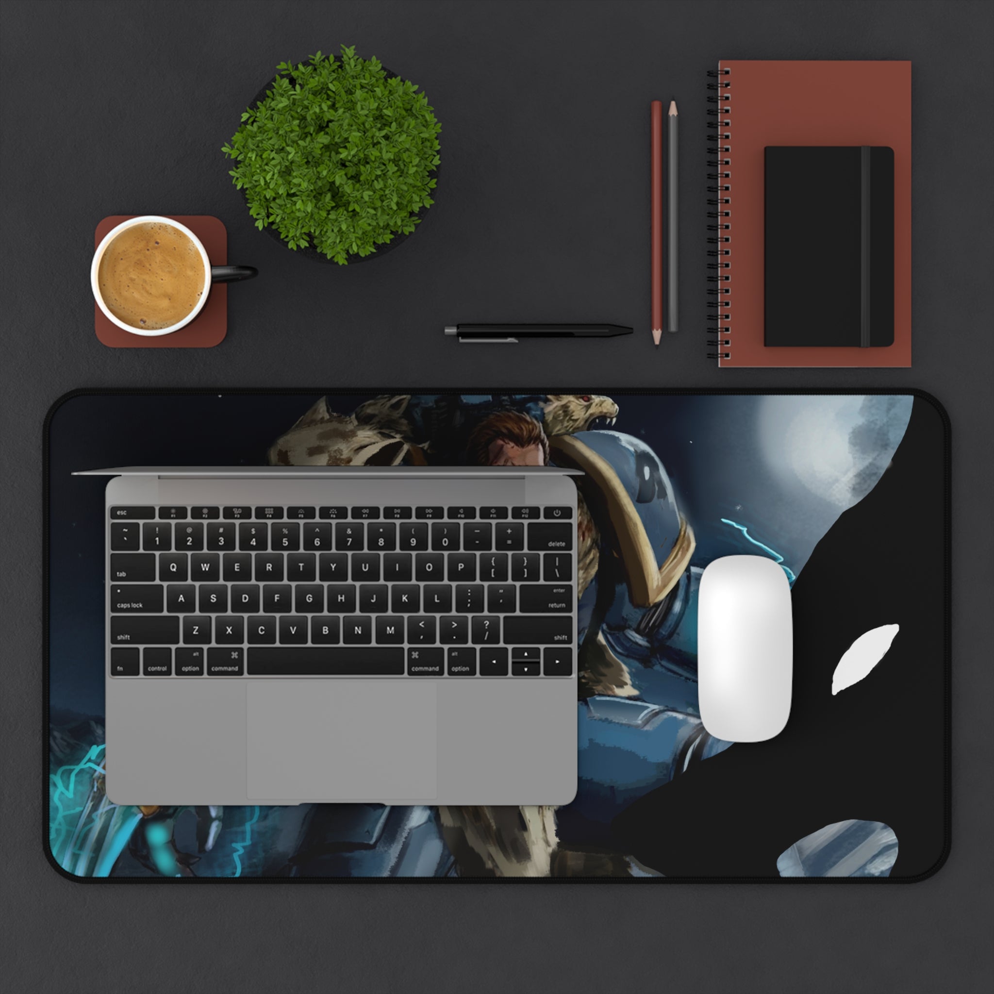 Wolf Lord Dusk — Gaming Mousepad