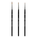 SE'EV Kolinsky Sable Miniature Paint Brush Set (3pcs)